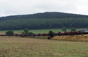 Holztransporte Bahn